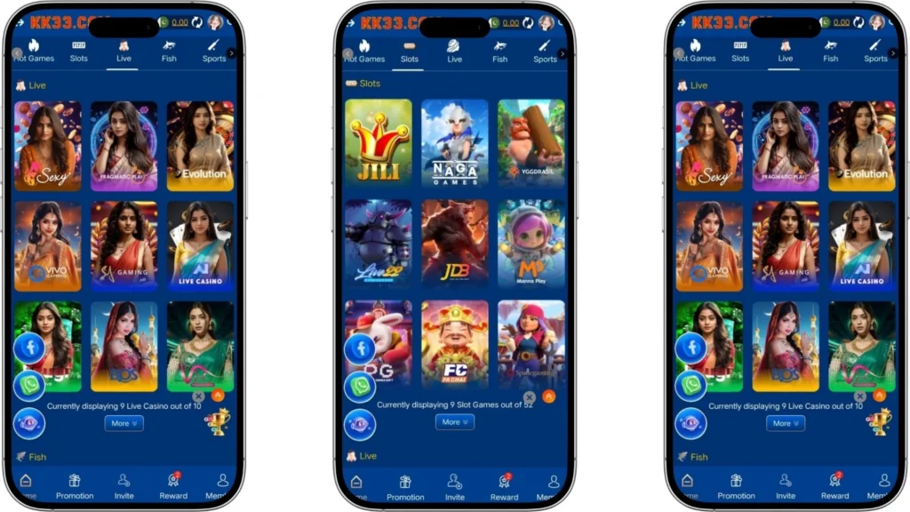 KK33 Casino and Slots